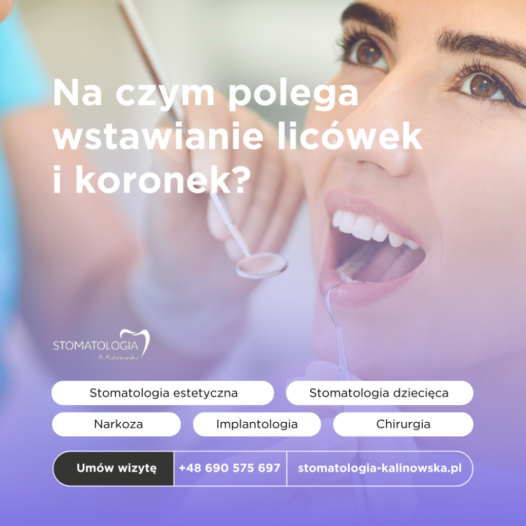 Licówki i koronki Szczecin - implantologia