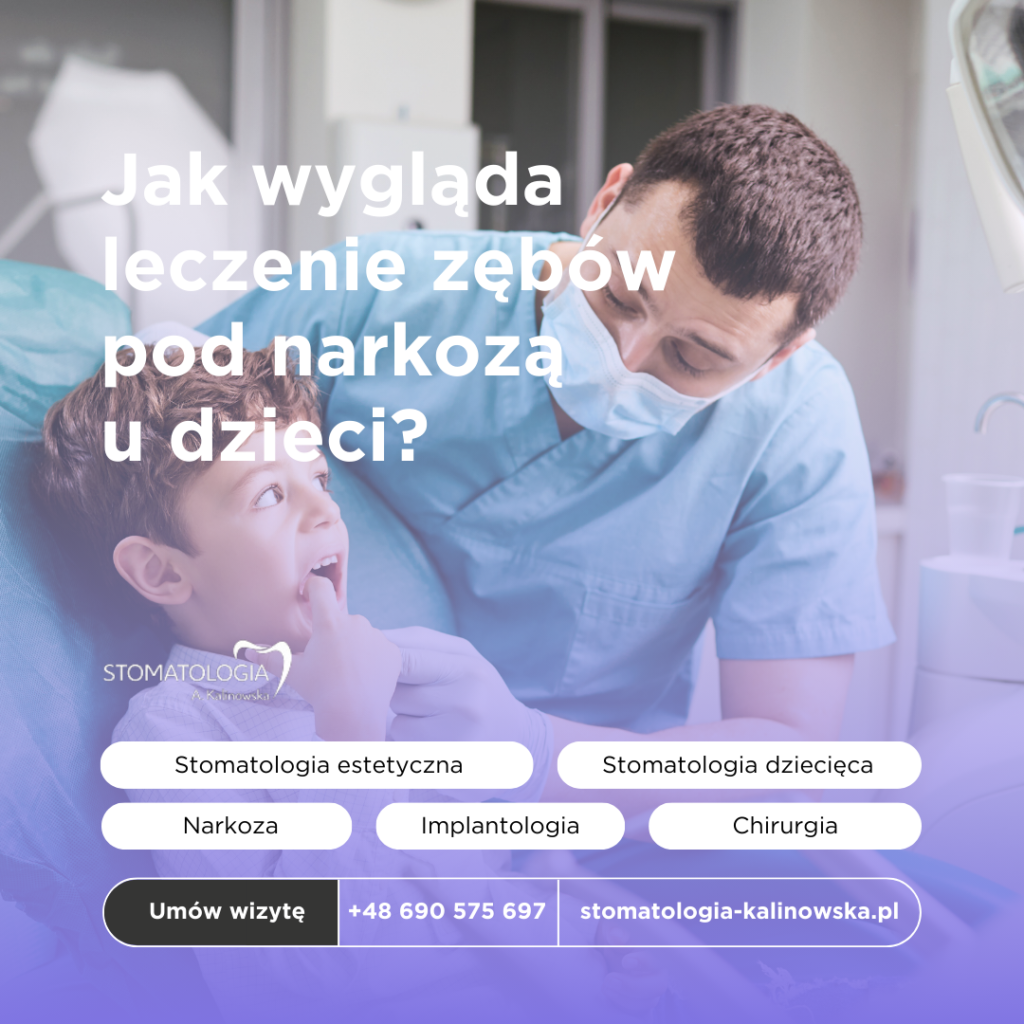 Dentysta dla dzieci, leczenie zębów pod narkozą w Szczecinie