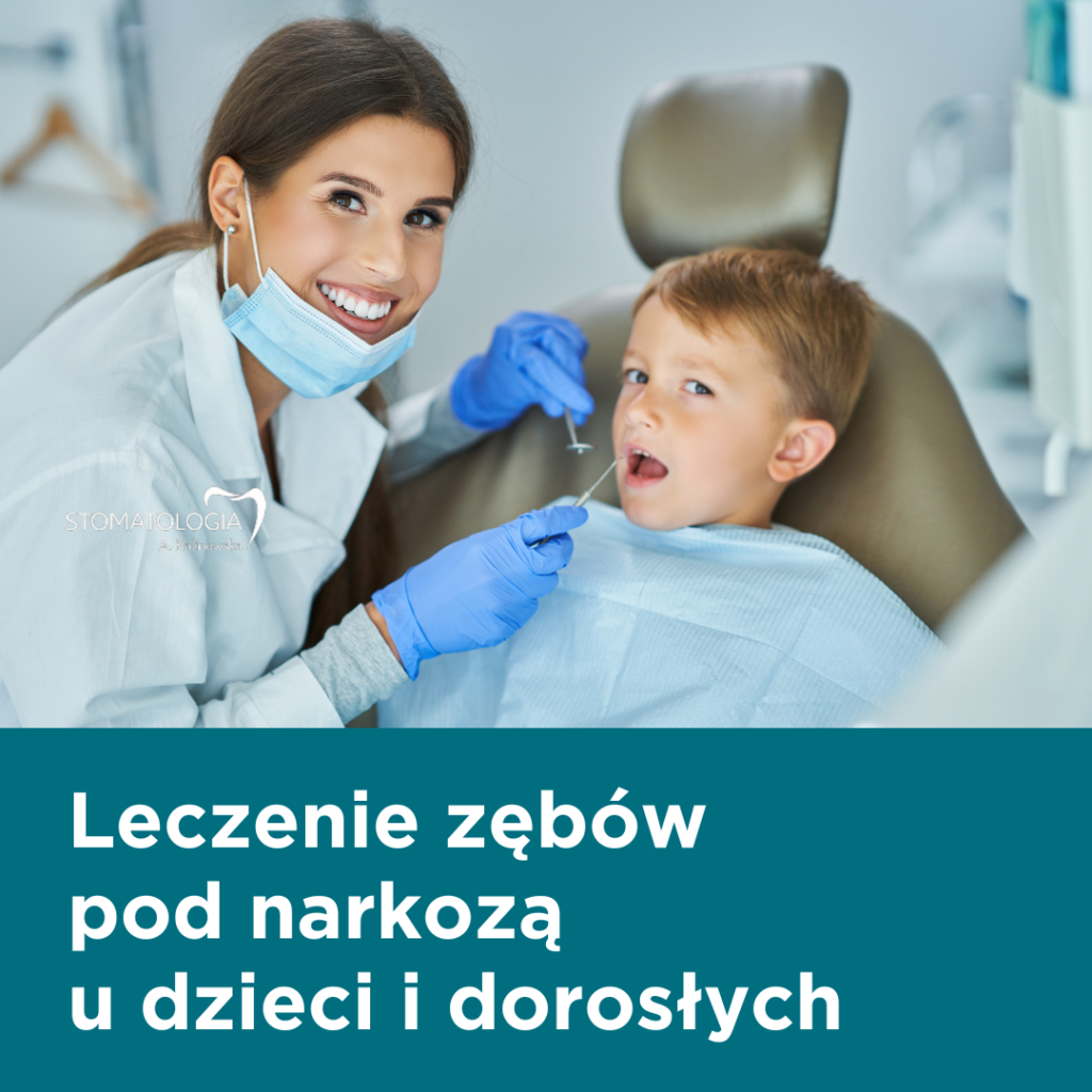 Najlepszy stomatolog dla dzieci w Szczecinie, znieczulenie ogólne i gaz rozweselający