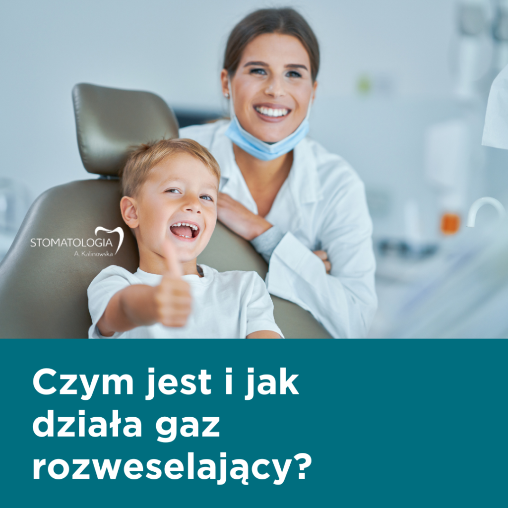 gaz rozweselający dla dzieci, leczenie zębów u dzieci Szczecin